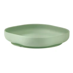 BÉABA Assiette silicone ventouse Vert sauge< Couverts Vaisselle Et Bavoirs