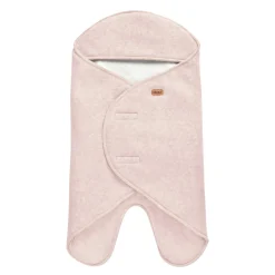 BÉABA Babynomade® double polaire Rose poudré< Chancelières Et Nids D'ange