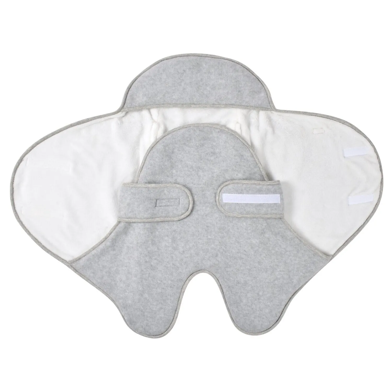 BÉABA Babynomade® double polaire Gris chiné< Chancelières Et Nids D'ange