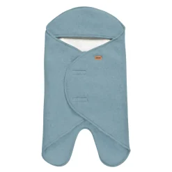BÉABA Babynomade® double polaire Bleu baltique< Chancelières Et Nids D'ange