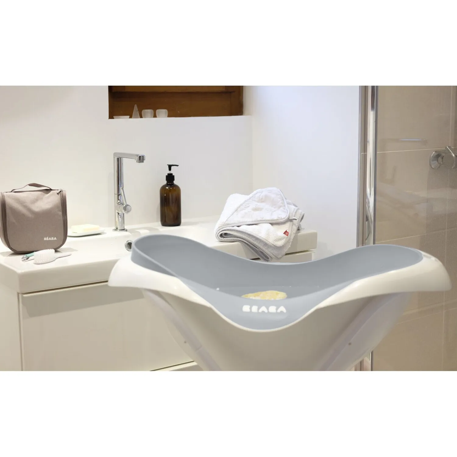 BÉABA Baignoire Camélé'O Gris clair< Baignoires Et Accessoires
