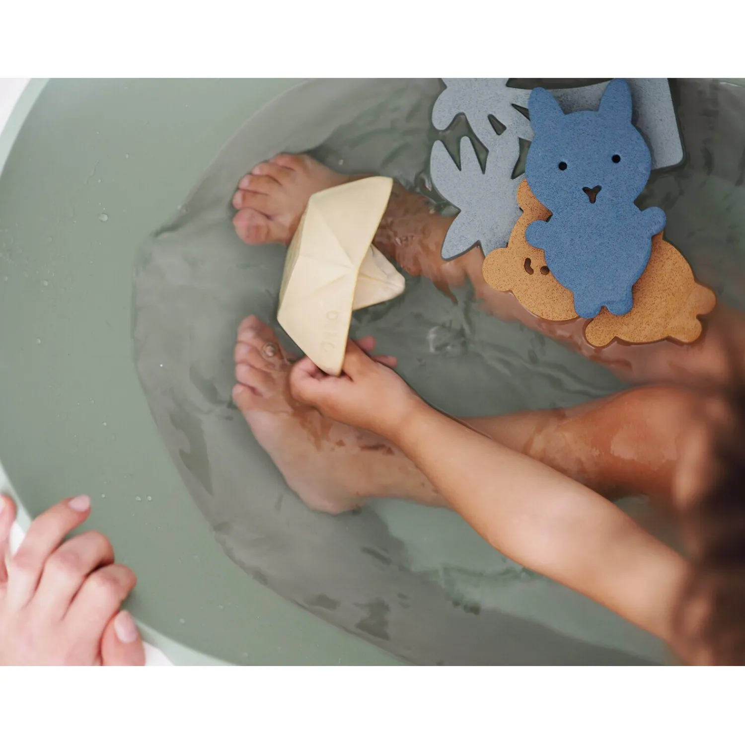 BÉABA Baignoire Camélé'O Vert sauge< Baignoires Et Accessoires