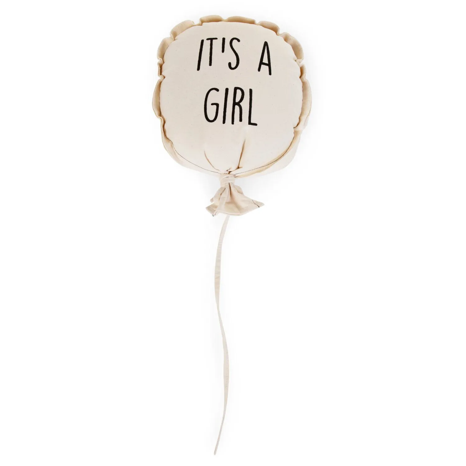 BÉABA Ballon Toile - It's A Girl - Décoration Murale - 35x26x8 Cm< Décoration Murale