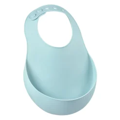 BÉABA Bavoir silicone Bleu clair< Couverts Vaisselle Et Bavoirs
