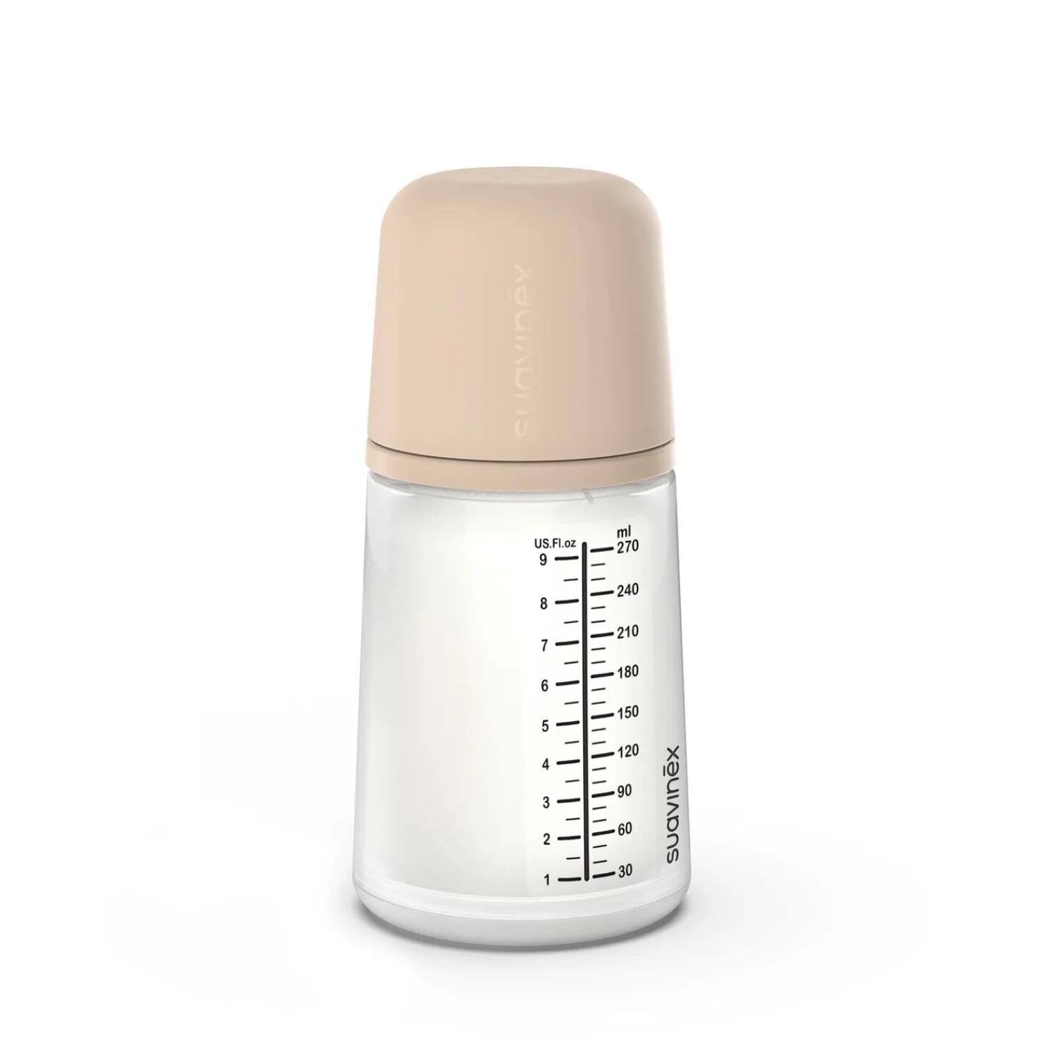 BÉABA Biberon anti-colique ZERO.ZERO 270 ml - Débit Moyen< Biberons Et Accessoires