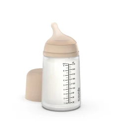 BÉABA Biberon anti-colique ZERO.ZERO 270 ml - Débit Moyen< Biberons Et Accessoires