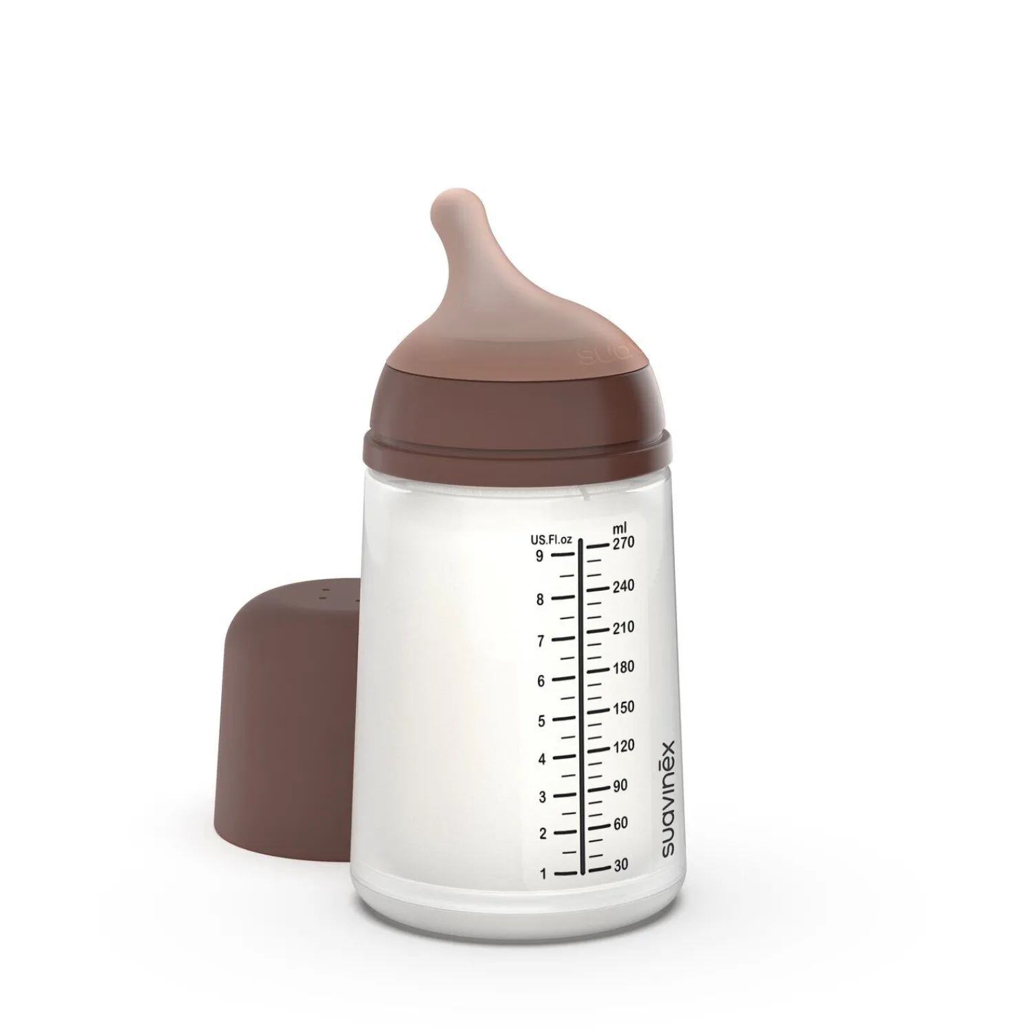 BÉABA Biberon anti-colique ZERO.ZERO 270 ml - Débit Moyen< Biberons Et Accessoires