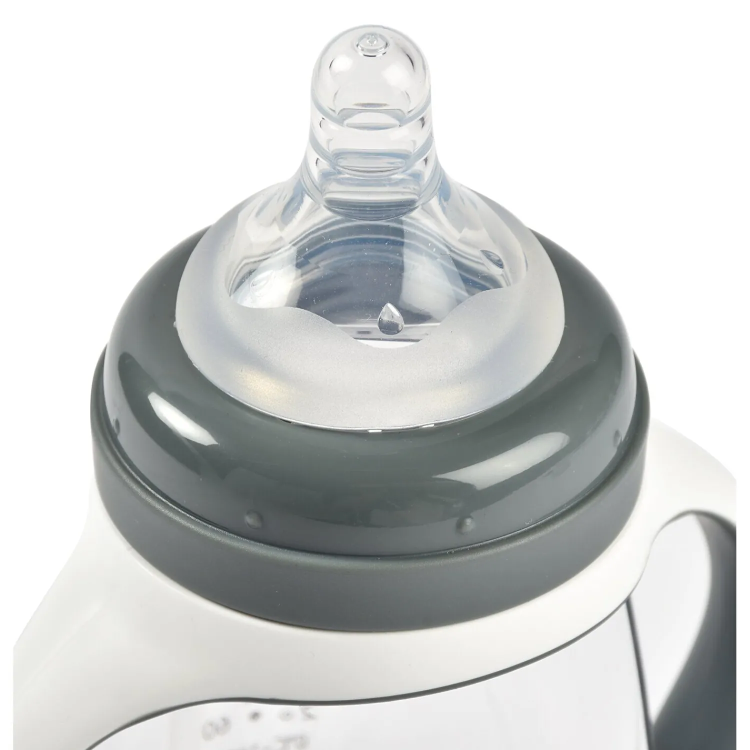 BÉABA Biberon d'apprentissage 2 en 1 210ml Gris minéral< Biberons Et Accessoires