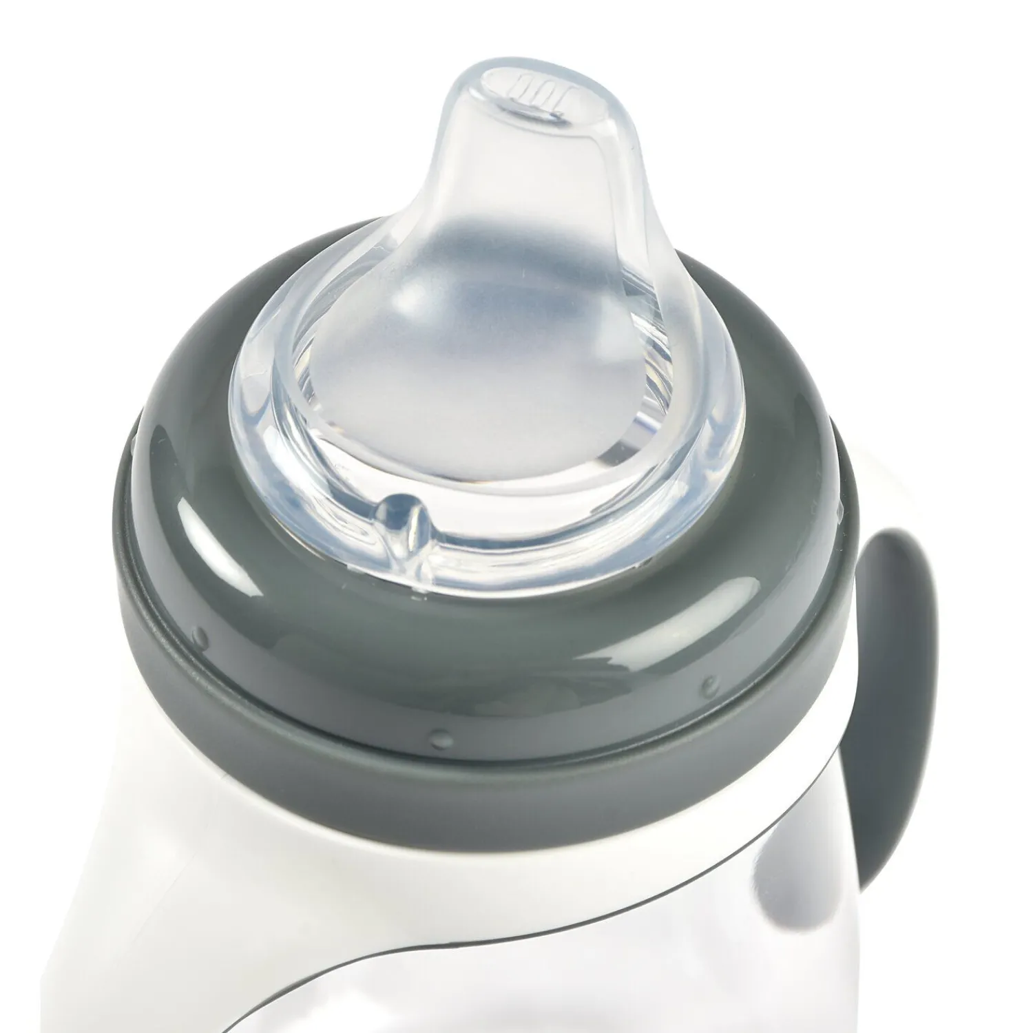 BÉABA Biberon d'apprentissage 2 en 1 210ml Gris minéral< Biberons Et Accessoires