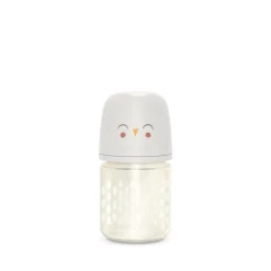 BÉABA Biberon en verre avec tétine SX Pro 120 ml débit S Bonhomia< Biberons Et Accessoires