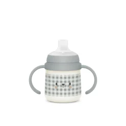 BÉABA Biberon phosphorescent avec anses et bec silicone Night&Day +6m< Biberons Et Accessoires