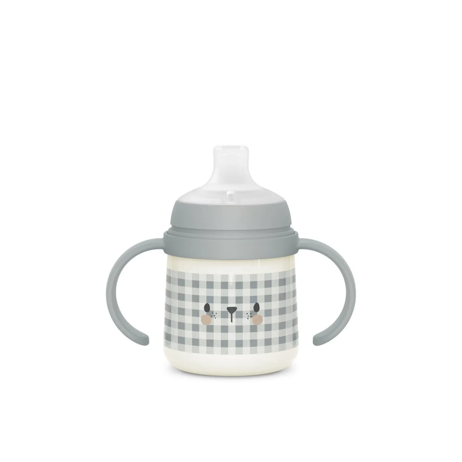 BÉABA Biberon phosphorescent avec anses et bec silicone Night&Day +6m< Biberons Et Accessoires