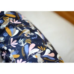 BÉABA Big Flopsy™ Jersey Lorena blue< Coussin D'allaitement