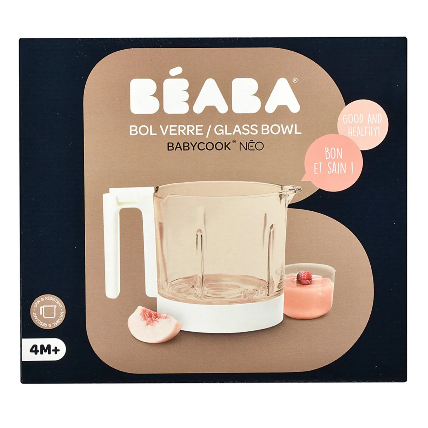 BÉABA Bol seul blanc Babycook Néo® Night Blue< Autres Pièces Détachées|Pièces Détachées Babycook®