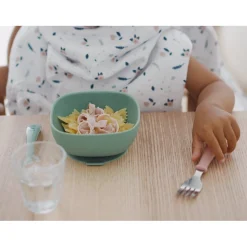BÉABA Bol silicone ventouse Vert sauge< Couverts Vaisselle Et Bavoirs