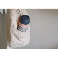 BÉABA Boîte doseuse de lait 4 compartiments empilables Gris/Rose< Doseurs De Lait|Biberons Et Accessoires