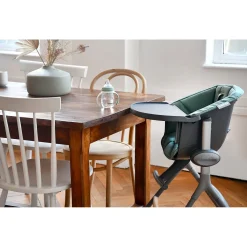 BÉABA Chaise Haute Evolutive Up and Down Gris foncé< Chaises Évolutives