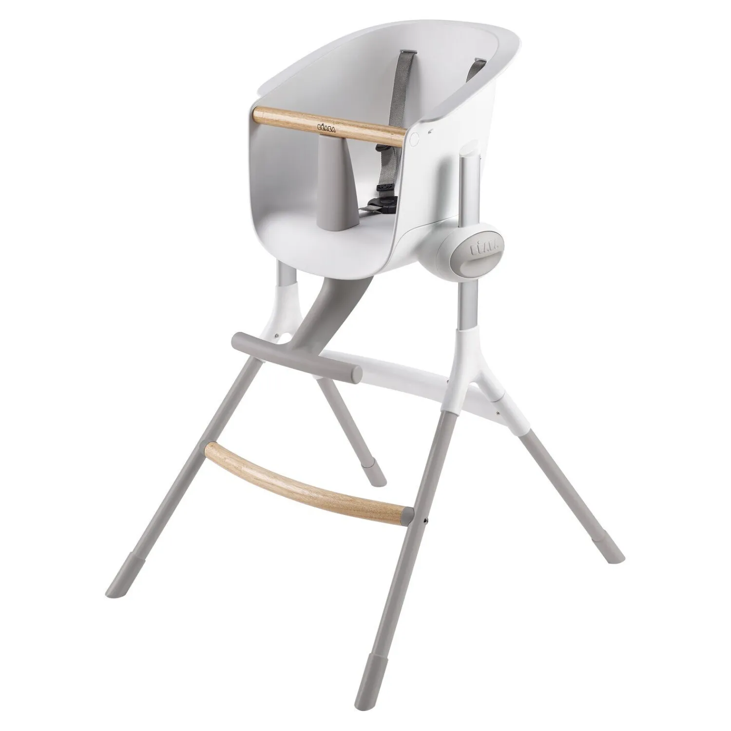 BÉABA Chaise haute évolutive Up and Down® Blanc/Gris< Chaises Évolutives