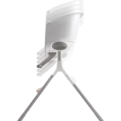 BÉABA Chaise haute évolutive Up and Down® Blanc/Gris< Chaises Évolutives