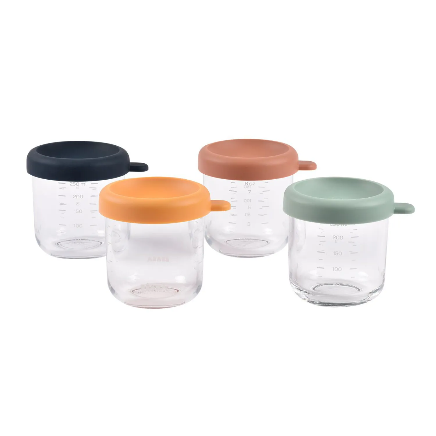 BÉABA Coffret 4 portions verre 250ml Sunrise< Couverts Vaisselle Et Bavoirs