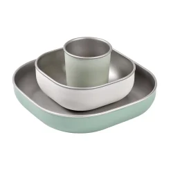BÉABA Coffret repas inox Vert sauge< Couverts Vaisselle Et Bavoirs