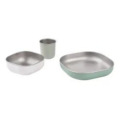 BÉABA Coffret repas inox Vert sauge< Couverts Vaisselle Et Bavoirs