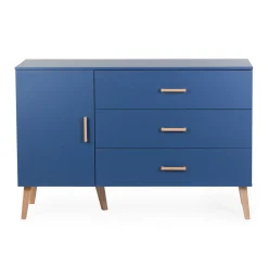 BÉABA Commode 4 tiroirs Bleu gras< Commodes Et Armoires