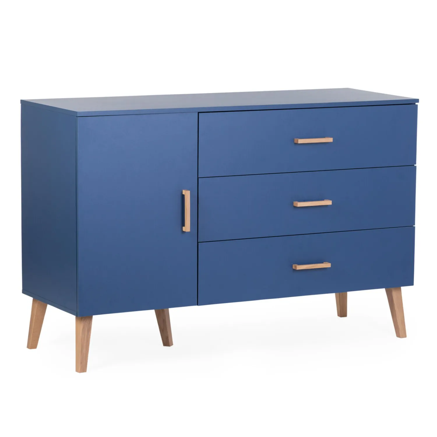 BÉABA Commode 4 tiroirs Bleu gras< Commodes Et Armoires