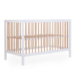 BÉABA COT 97 - Lit de bébé - 120x60Cm - Blanc Naturel< Lits Évolutifs Et Cododos