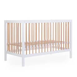 BÉABA COT 97 - Lit de bébé - 120x60Cm - Blanc Naturel< Lits Évolutifs Et Cododos