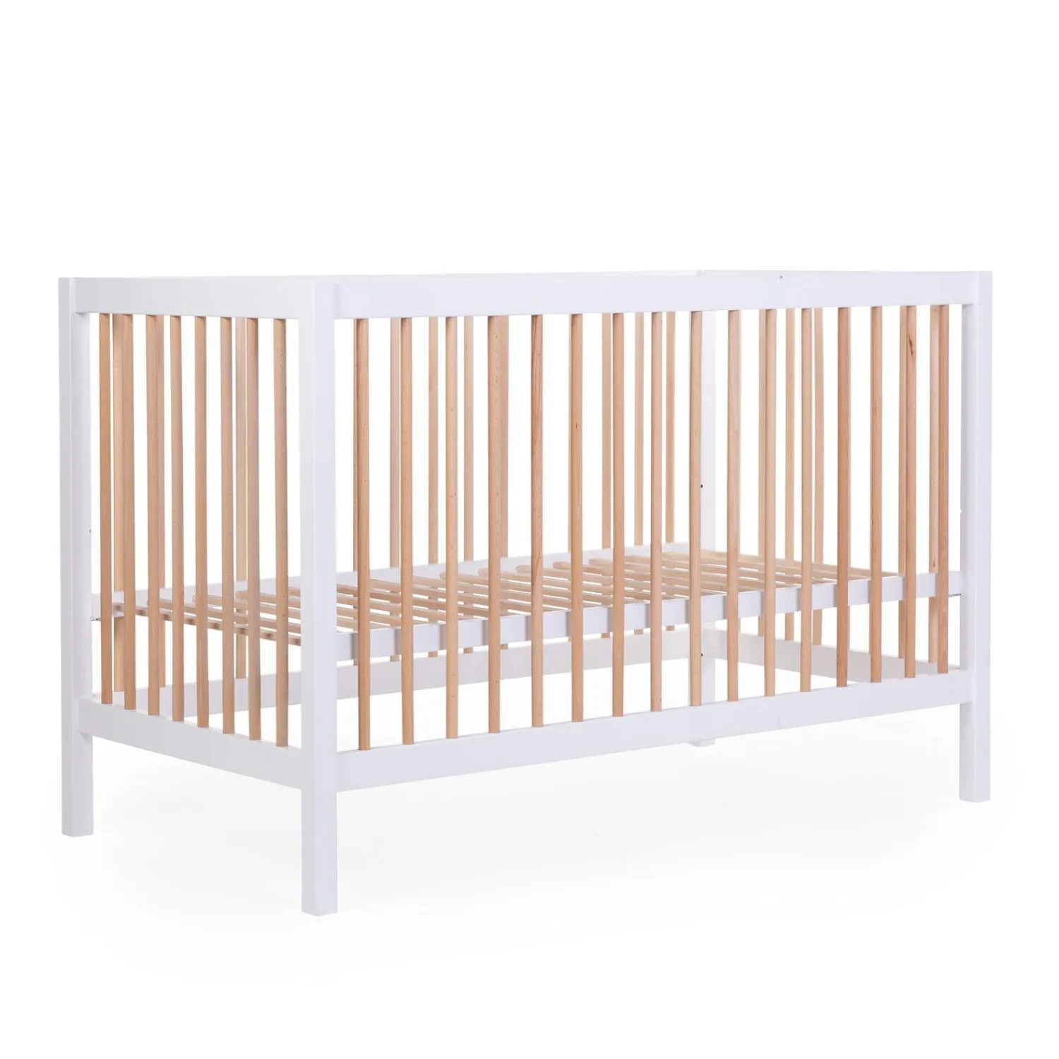 BÉABA COT 97 - Lit de bébé - 120x60Cm - Blanc Naturel< Lits Évolutifs Et Cododos