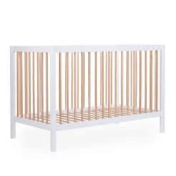 BÉABA COT 97 - Lit de bébé - 120x60Cm - Blanc Naturel< Lits Évolutifs Et Cododos