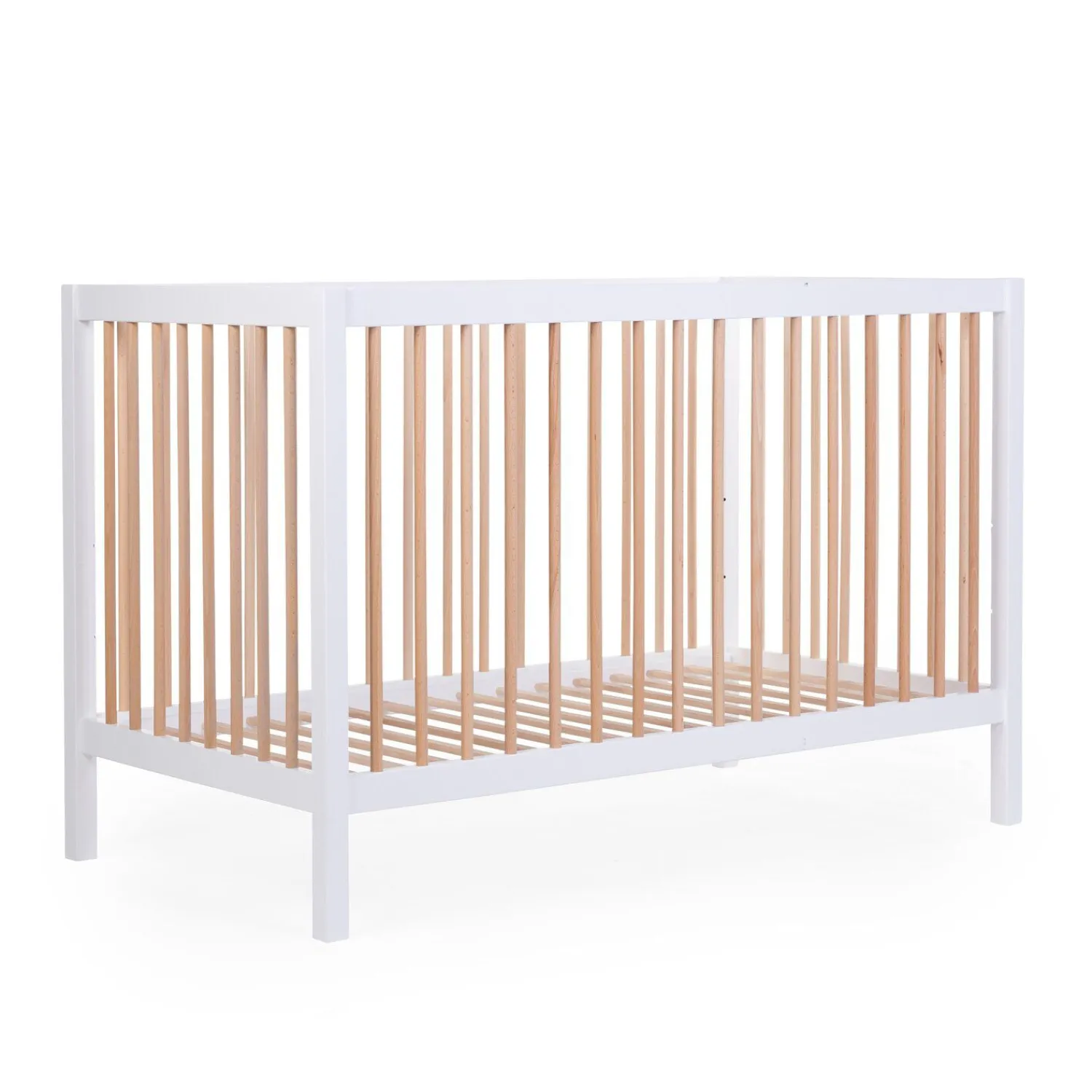 BÉABA COT 97 - Lit de bébé - 120x60Cm - Blanc Naturel< Lits Évolutifs Et Cododos