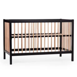 BÉABA COT 97 - Lit de bébé - 120x60Cm – Noir Naturel< Lits Évolutifs Et Cododos