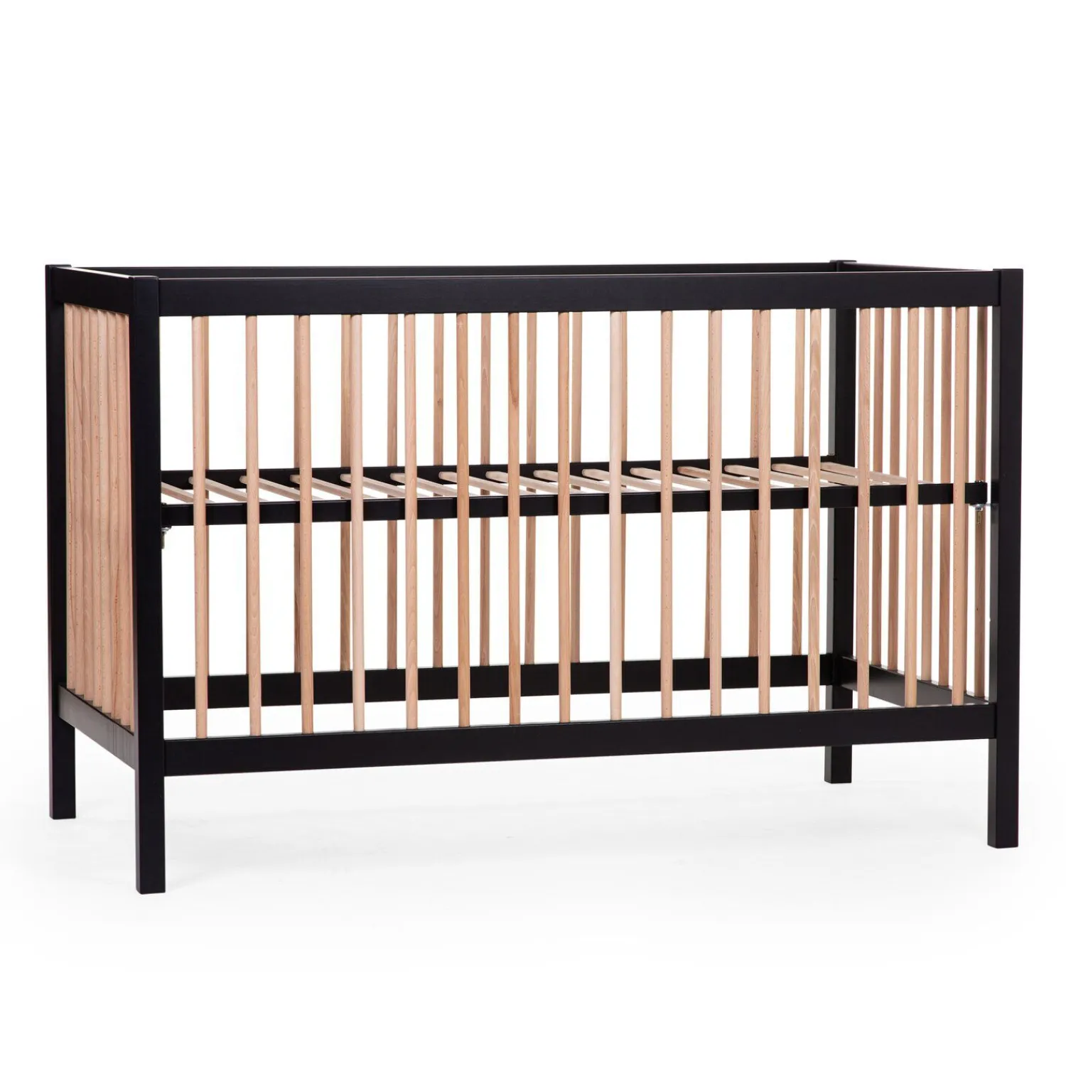 BÉABA COT 97 - Lit de bébé - 120x60Cm – Noir Naturel< Lits Évolutifs Et Cododos