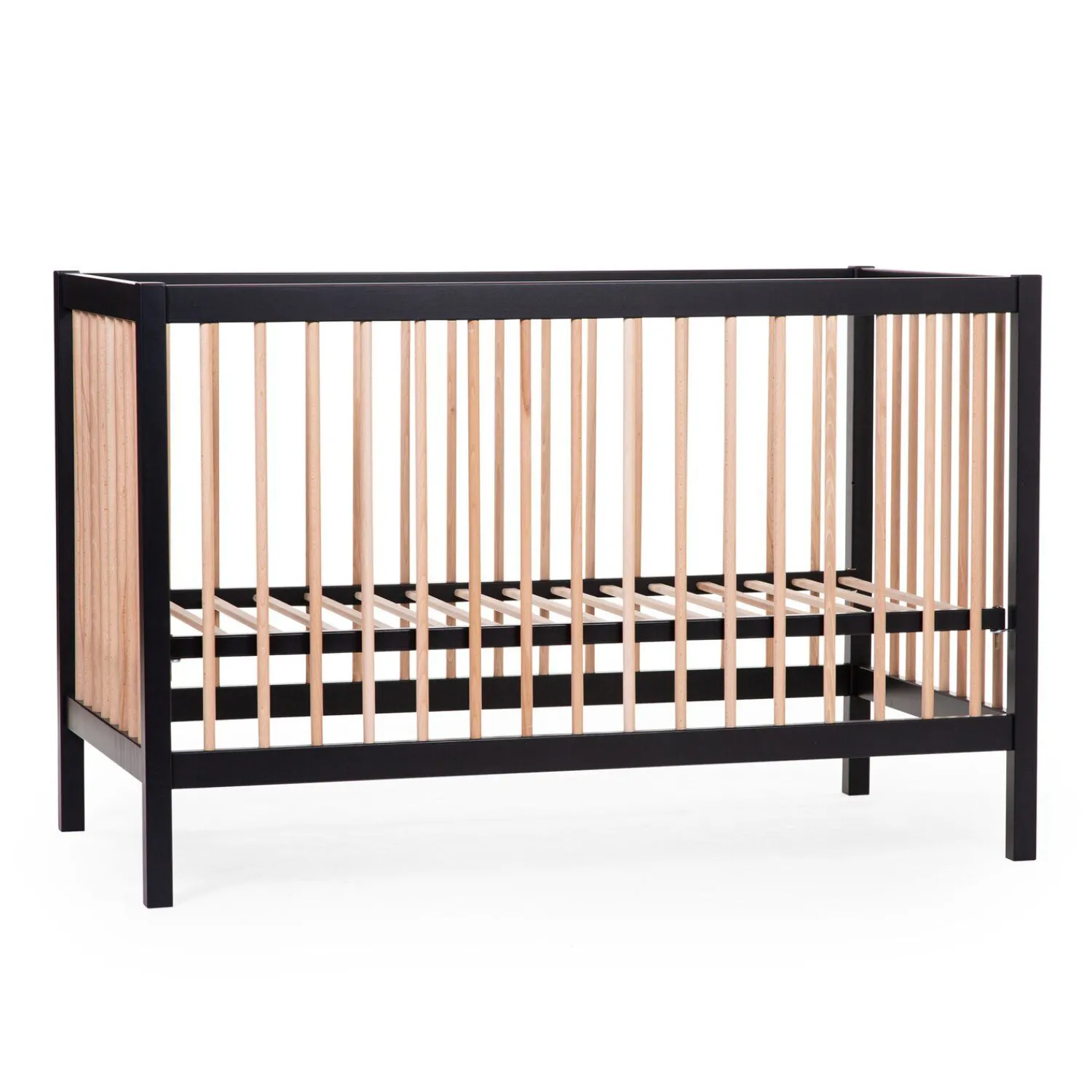 BÉABA COT 97 - Lit de bébé - 120x60Cm – Noir Naturel< Lits Évolutifs Et Cododos