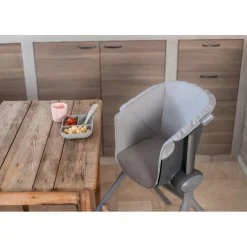 BÉABA Coussin d'assise Junior pour Chaise Haute Up and Down Gris< Chaises Évolutives