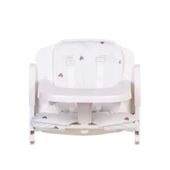 BÉABA Coussin De Chaise Evosit - Jersey - Hearts< Coussins Et Accessoires|Chaises En Bois