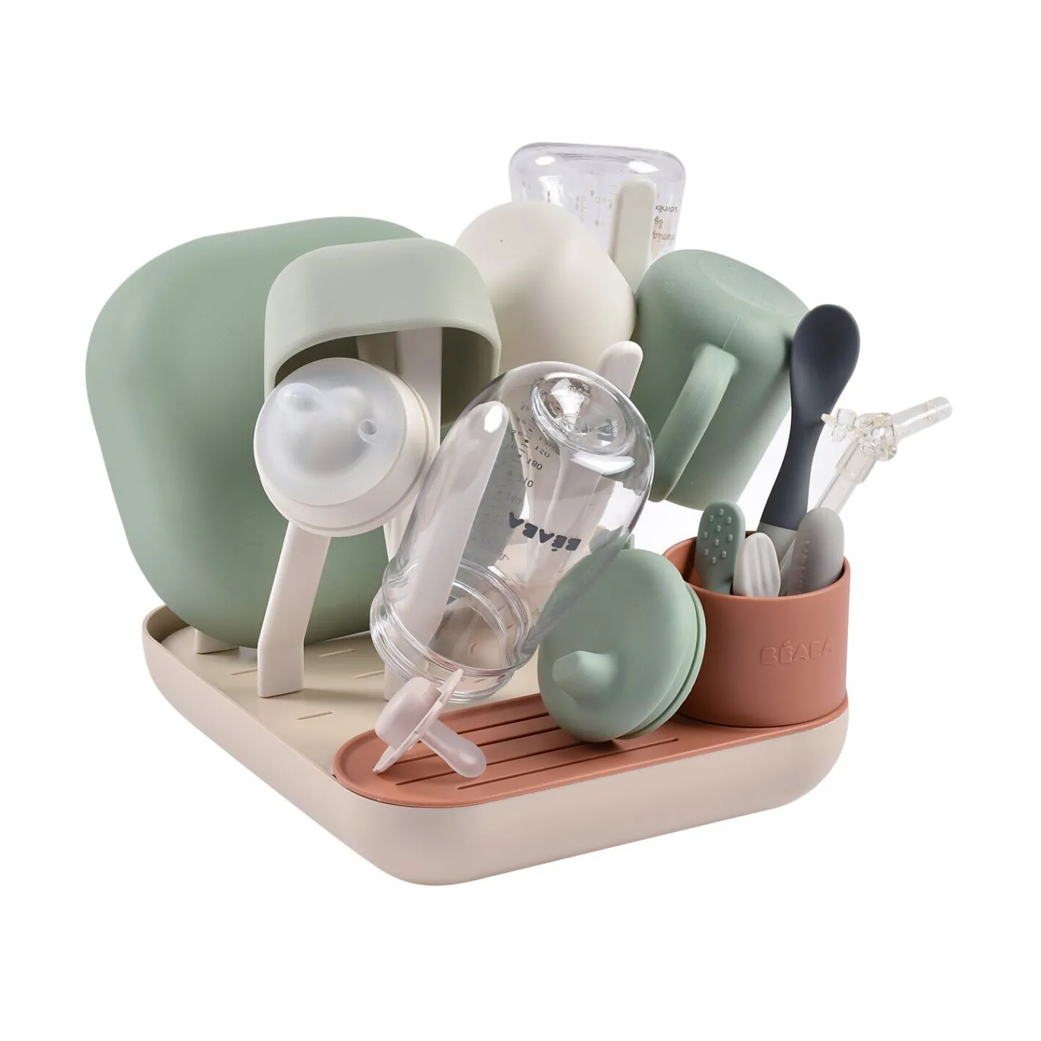 BÉABA Egoutte-biberons Forêt Terracotta/Argile< Arbre À Biberons