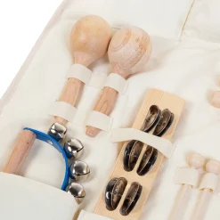 BÉABA Ensemble de 8 instruments de musique + organisateur< Jouets