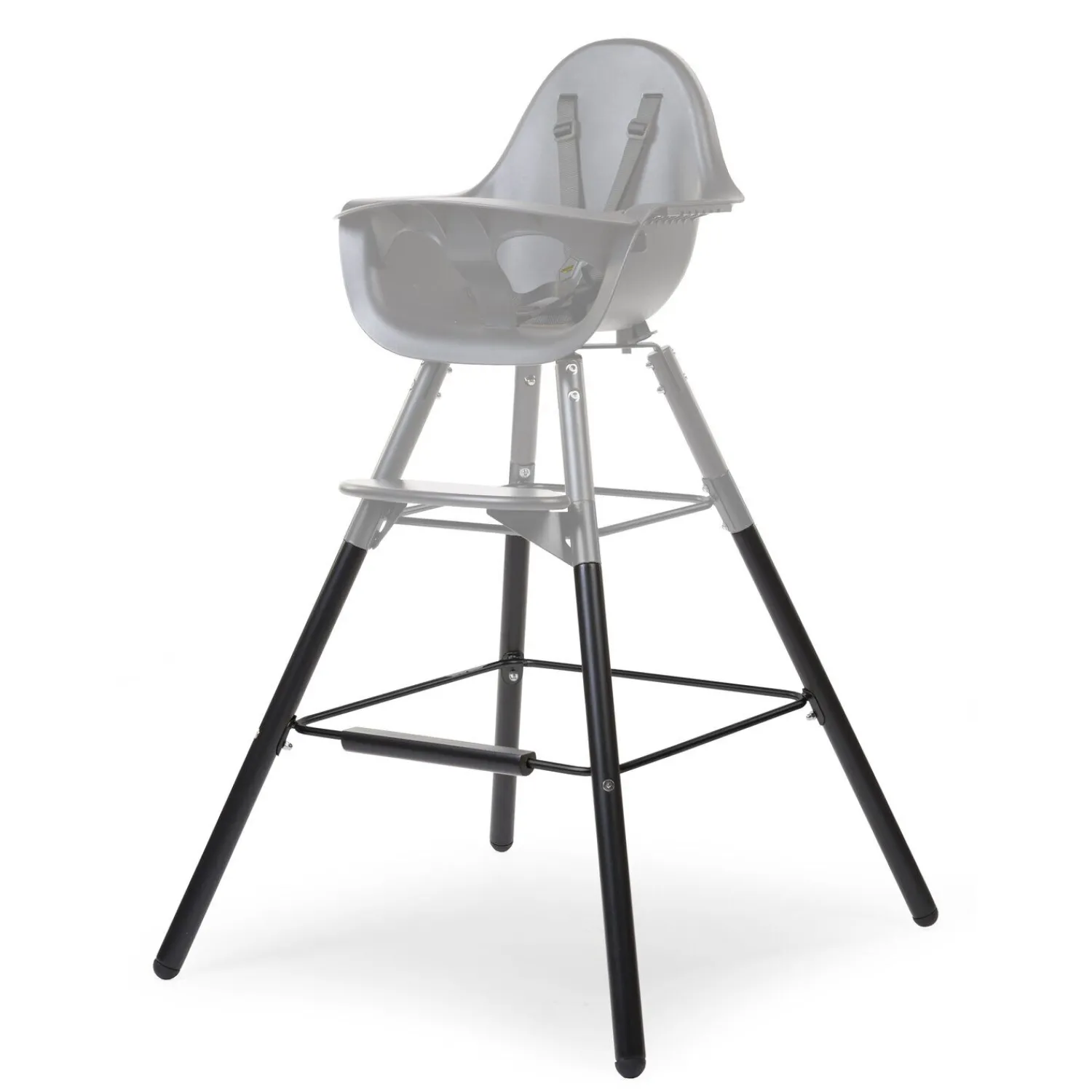 BÉABA Evolu Extra Set De Pieds Longues + Repose Pieds - Bois - Noi< Coussins Et Accessoires|Chaises En Bois