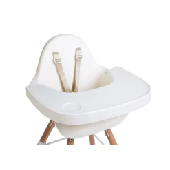 BÉABA Evolu Tablette De Chaise - Abs - Blanc + Napperon En Silicon< Coussins Et Accessoires|Chaises Évolutives