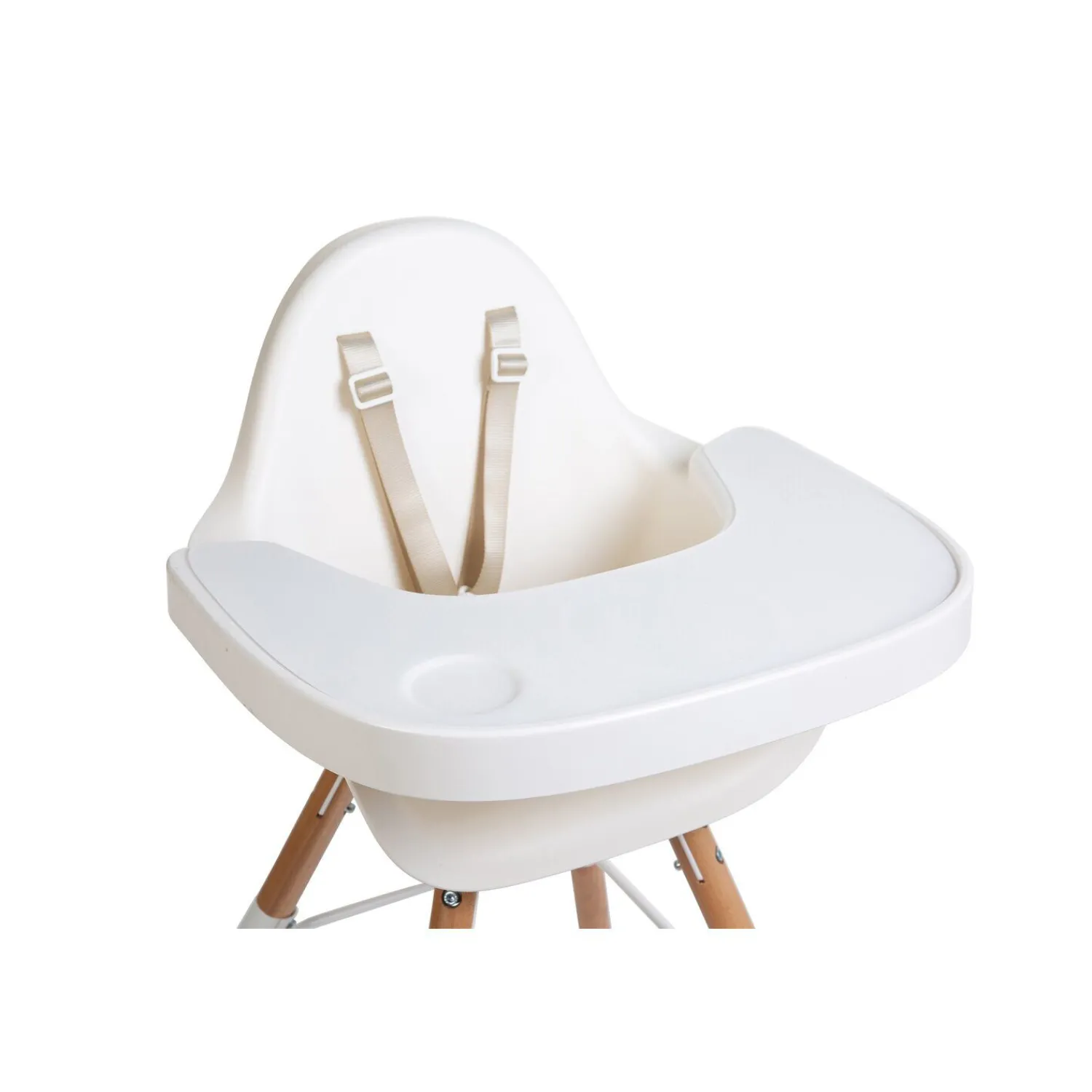 BÉABA Evolu Tablette De Chaise - Abs - Blanc + Napperon En Silicon< Coussins Et Accessoires|Chaises Évolutives