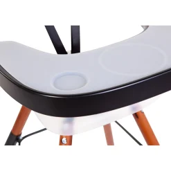BÉABA Evolu Tablette De Chaise - Abs - Noir + Napperon En Silicone< Coussins Et Accessoires|Chaises Évolutives