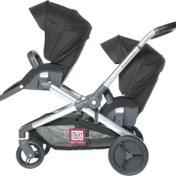 BÉABA Evolutwin® 2 assises Noir< Poussettes Et Accessoires