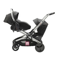 BÉABA Evolutwin® 2 assises Noir< Poussettes Et Accessoires
