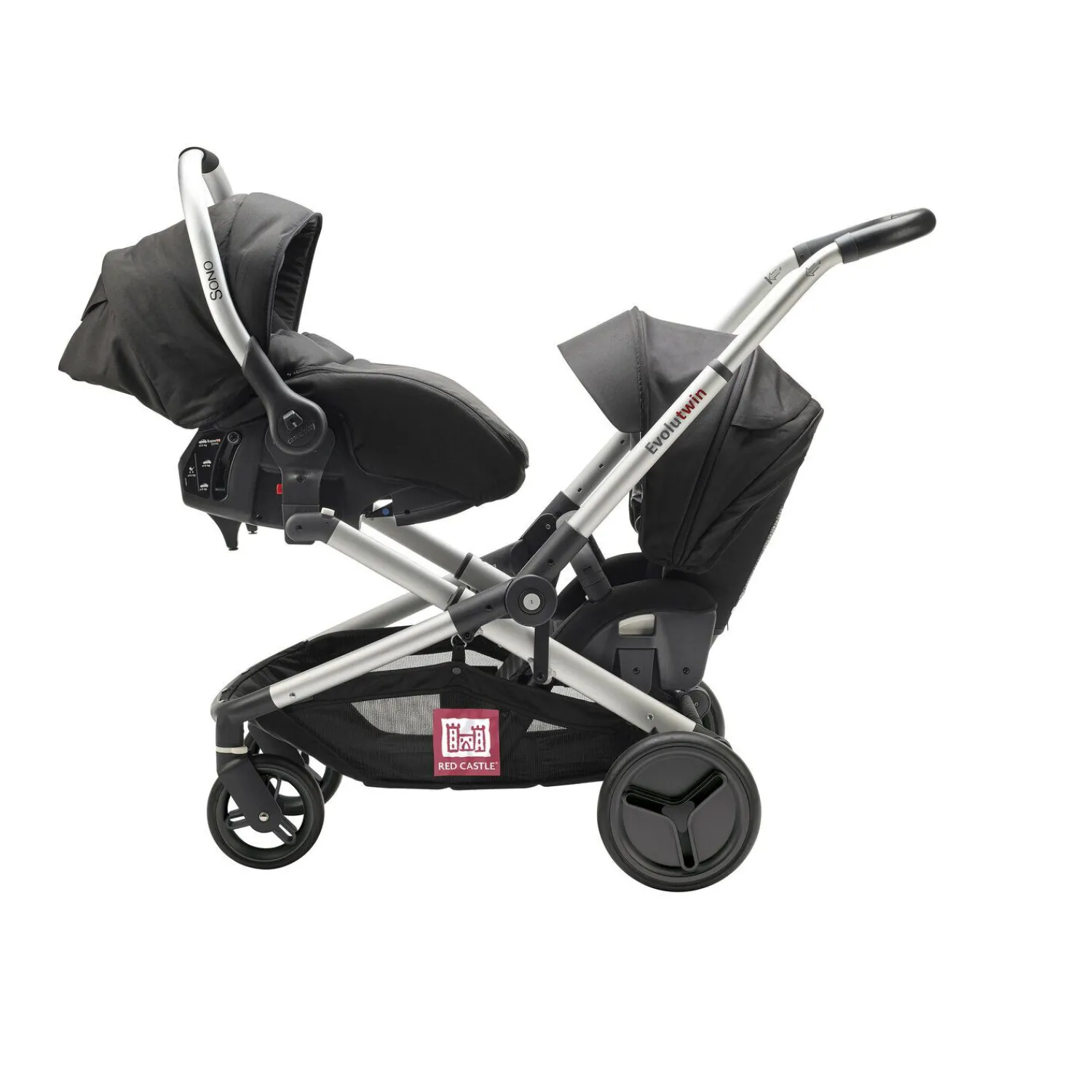 BÉABA Evolutwin® 2 assises Noir< Poussettes Et Accessoires