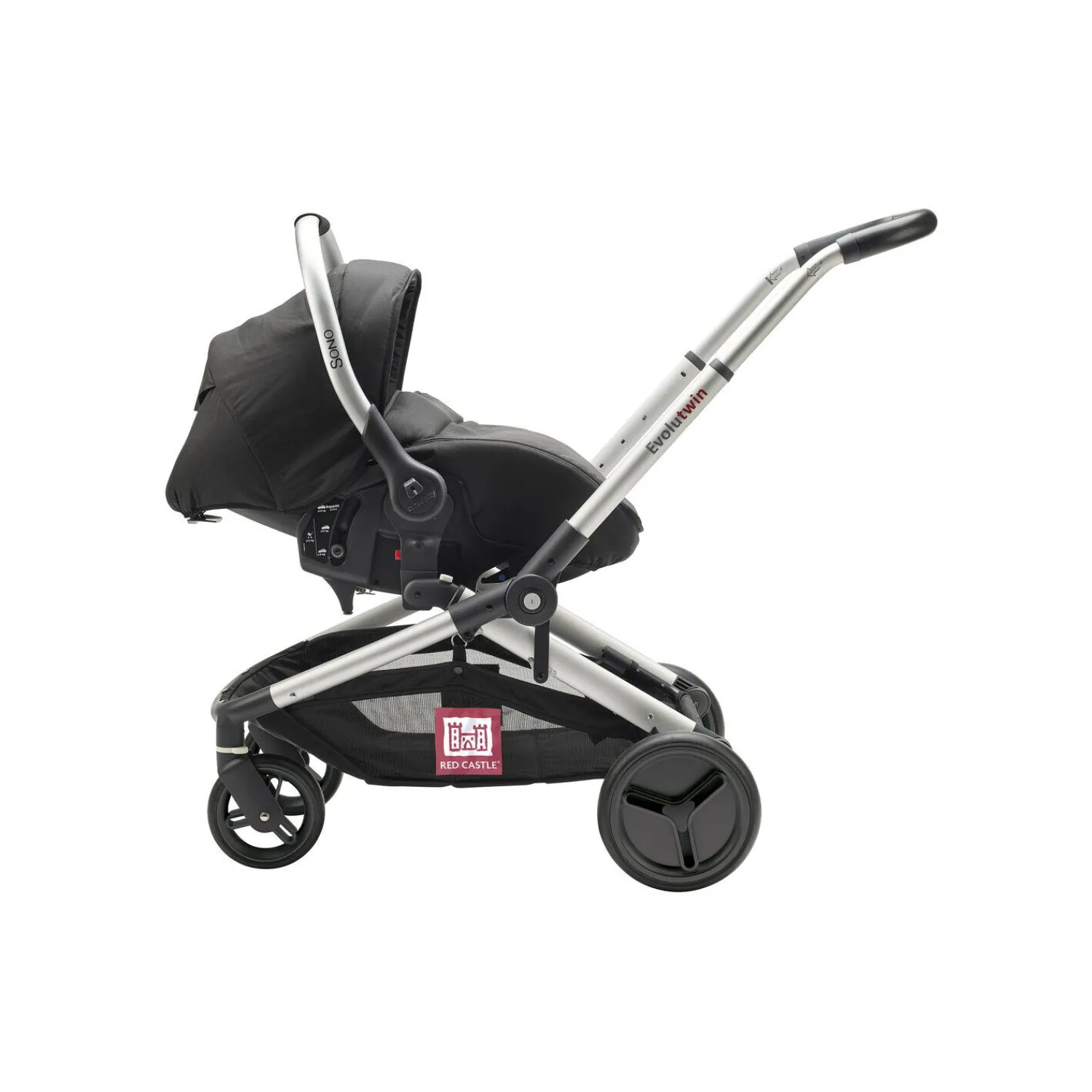 BÉABA Evolutwin® 2 assises Noir< Poussettes Et Accessoires