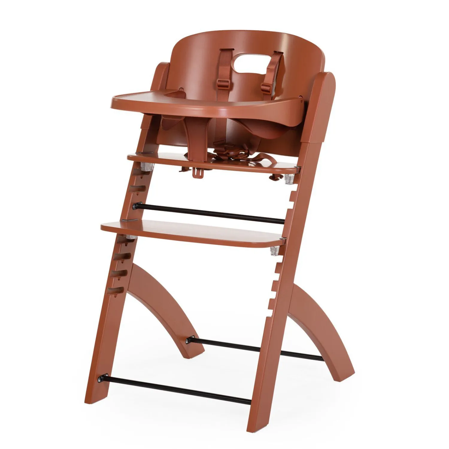 BÉABA EVOSIT Chaise Evolutive + Tablette - Rouille< Chaises En Bois|Chaises Évolutives