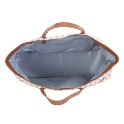 BÉABA Family Bag Sac à Langer - Rayures - Nude/Terracotta< Sacs De Voyage|Sacs À Langer